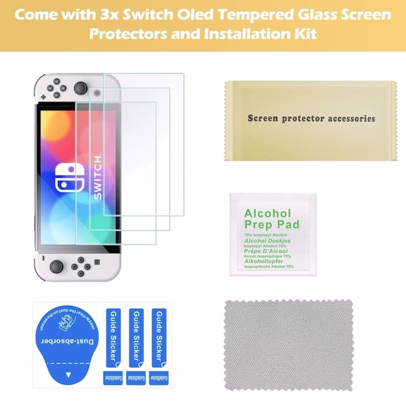 Nintendo switch OLED - Screen protectors - Picture 6 of 6
